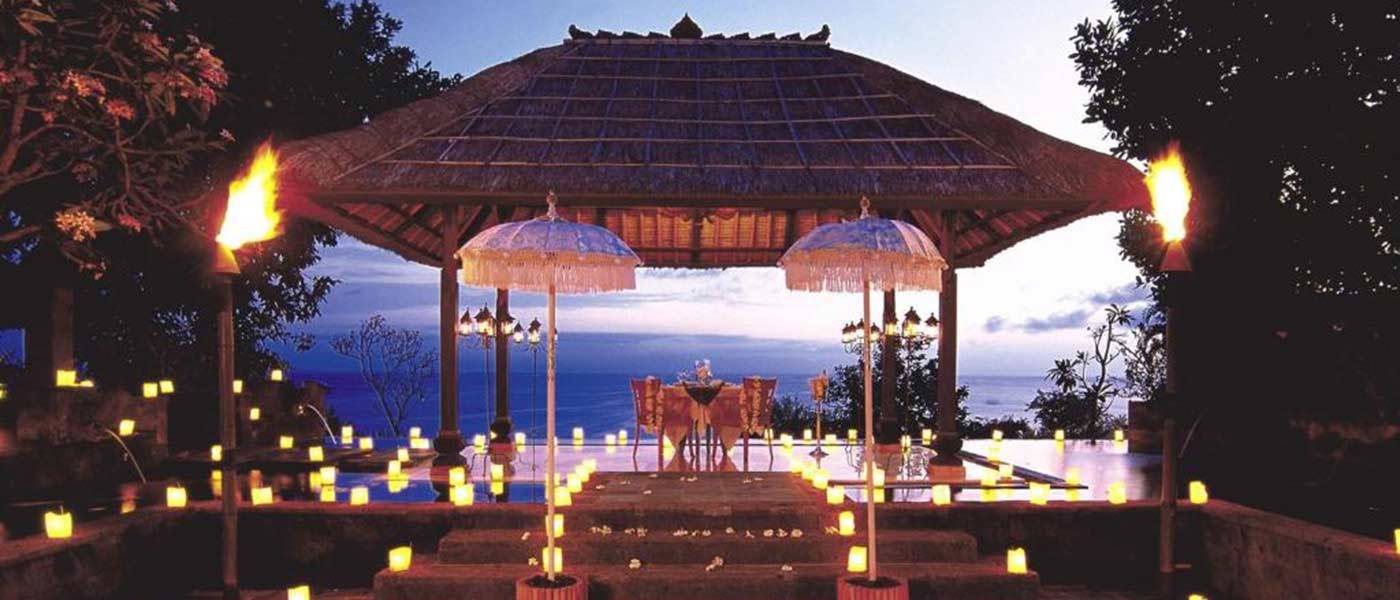 Stunning location of Ayana Resort Bali in Indonesia 