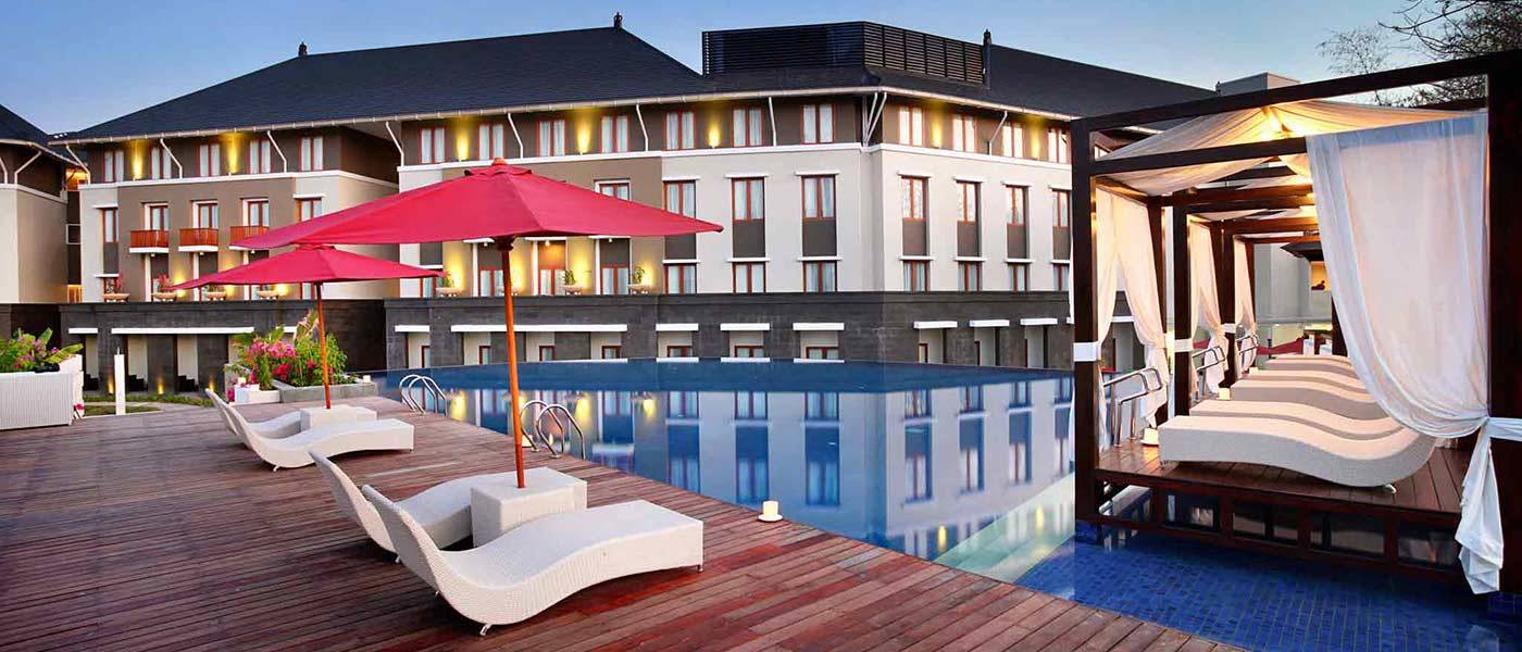 Amazing exterior and view from Mercure Bali Nusa Dua Indonesia