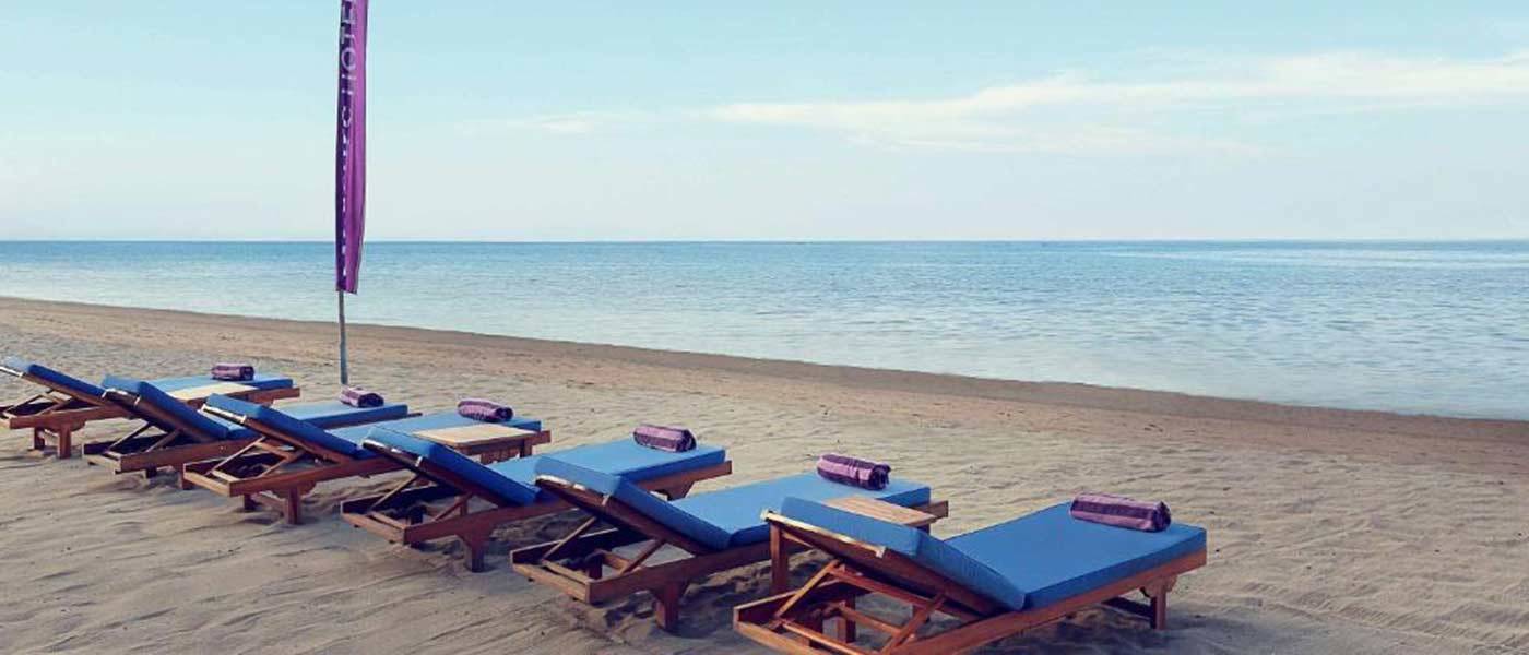 Beautiful sea view from Mercure Resort Sanur Bali 