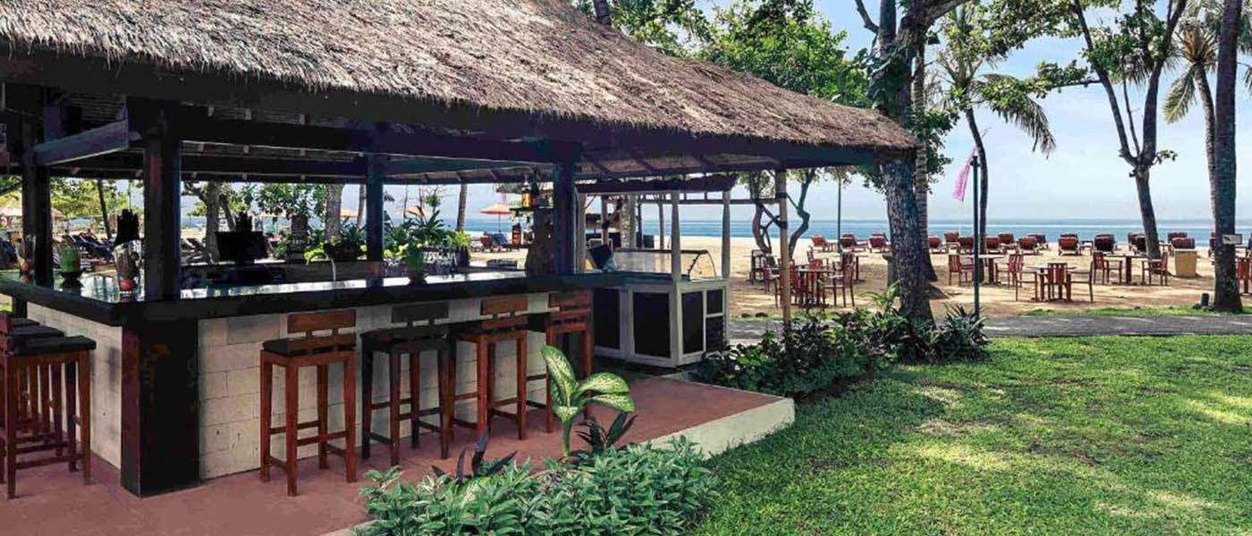 Amazing location of Mercure Resort Sanur Bali Indonesia 