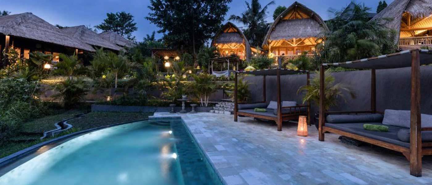 Wonderful outdoor swimming pool in Samanvaya in Bali