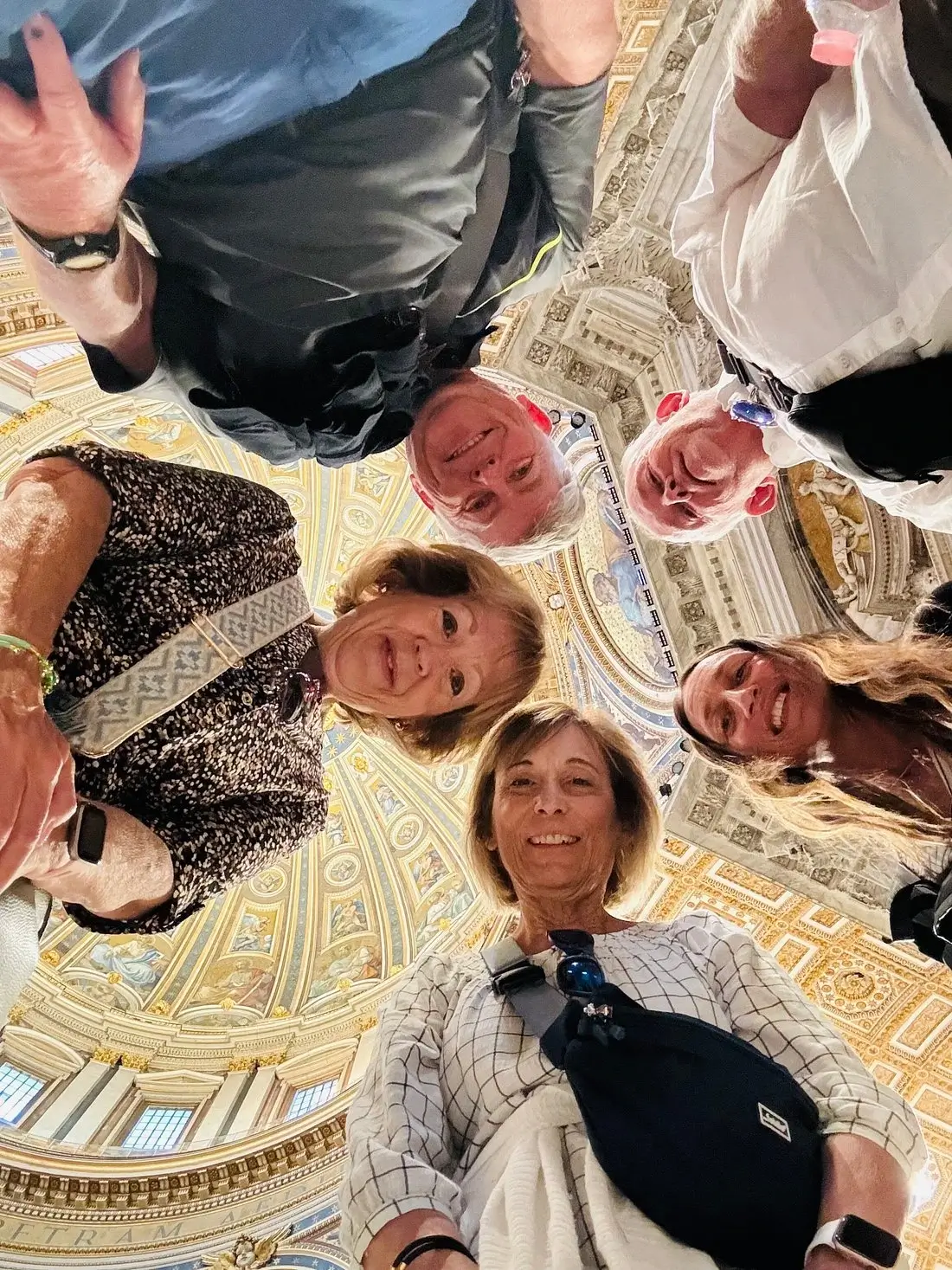 Adele H group sightseeing in Italy