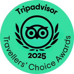 Tripadvisor Travellers Choice Awards Winner 2025