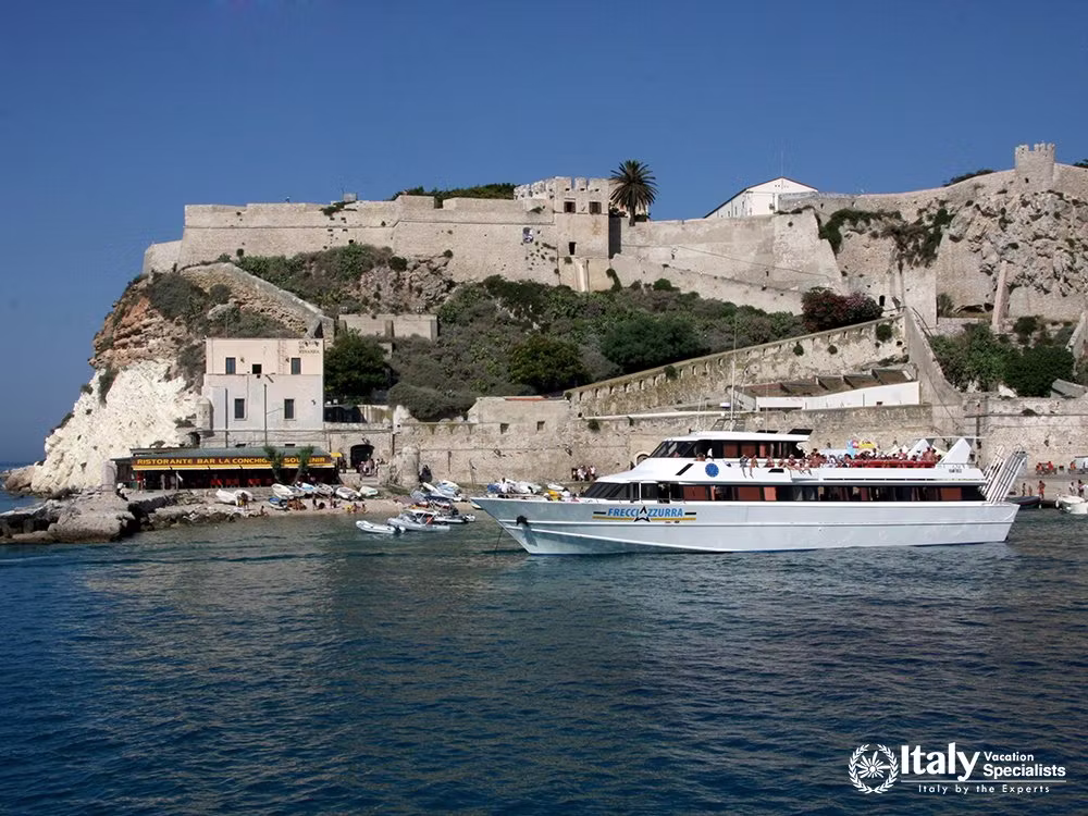Arrival at the Historic Island of San Nicola