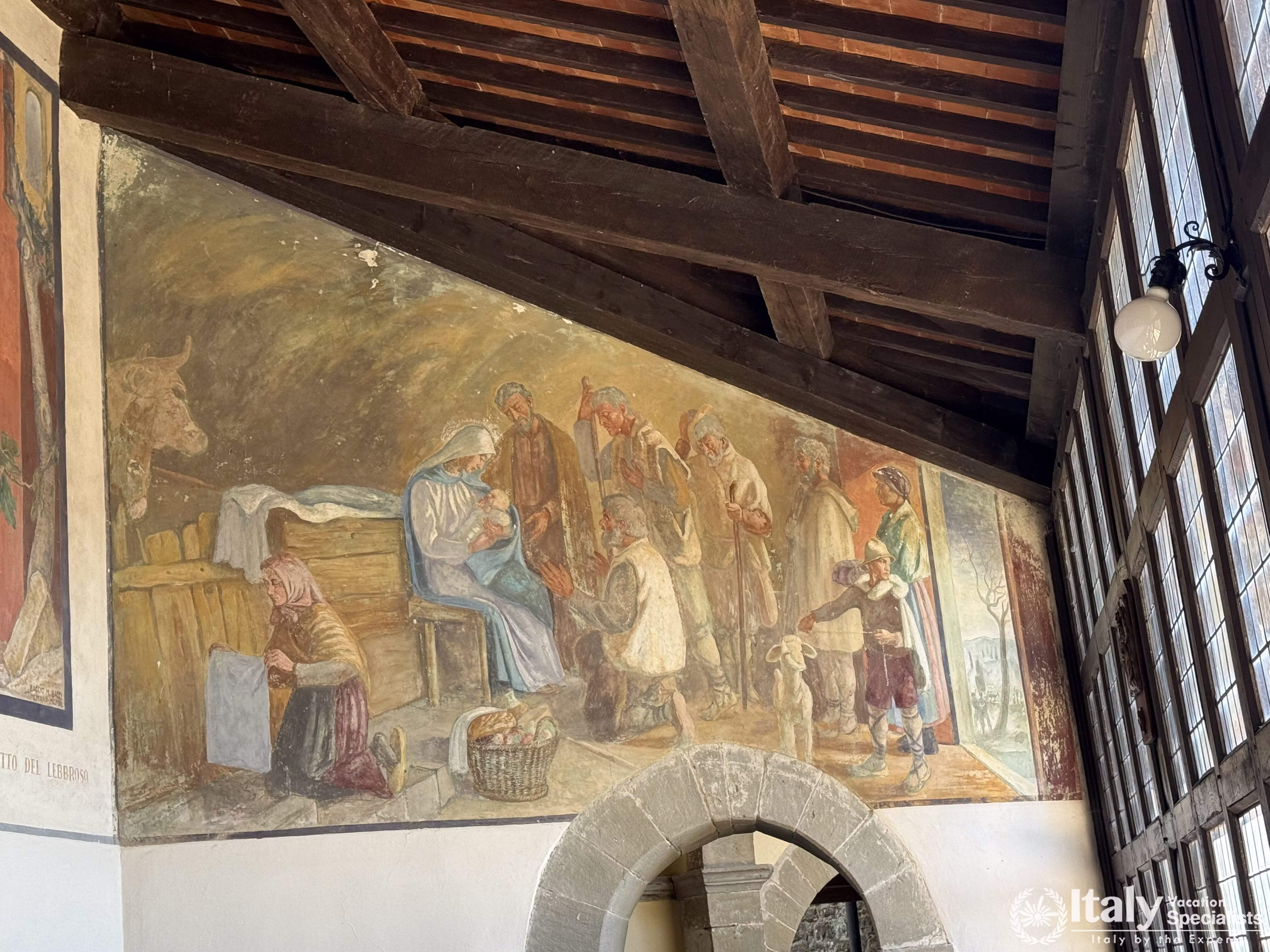 Inside Art works La Verna Tuscany