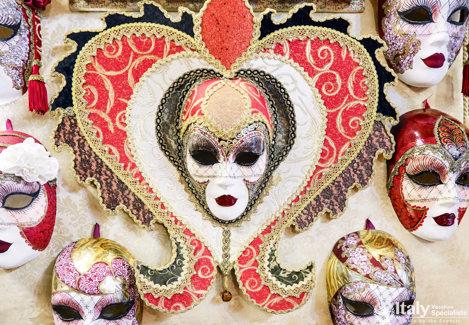 Traditional Decorated Venice Carnival Masks 2026 09 23 06 02 12 Utc, Murano, Venetian Lagoon