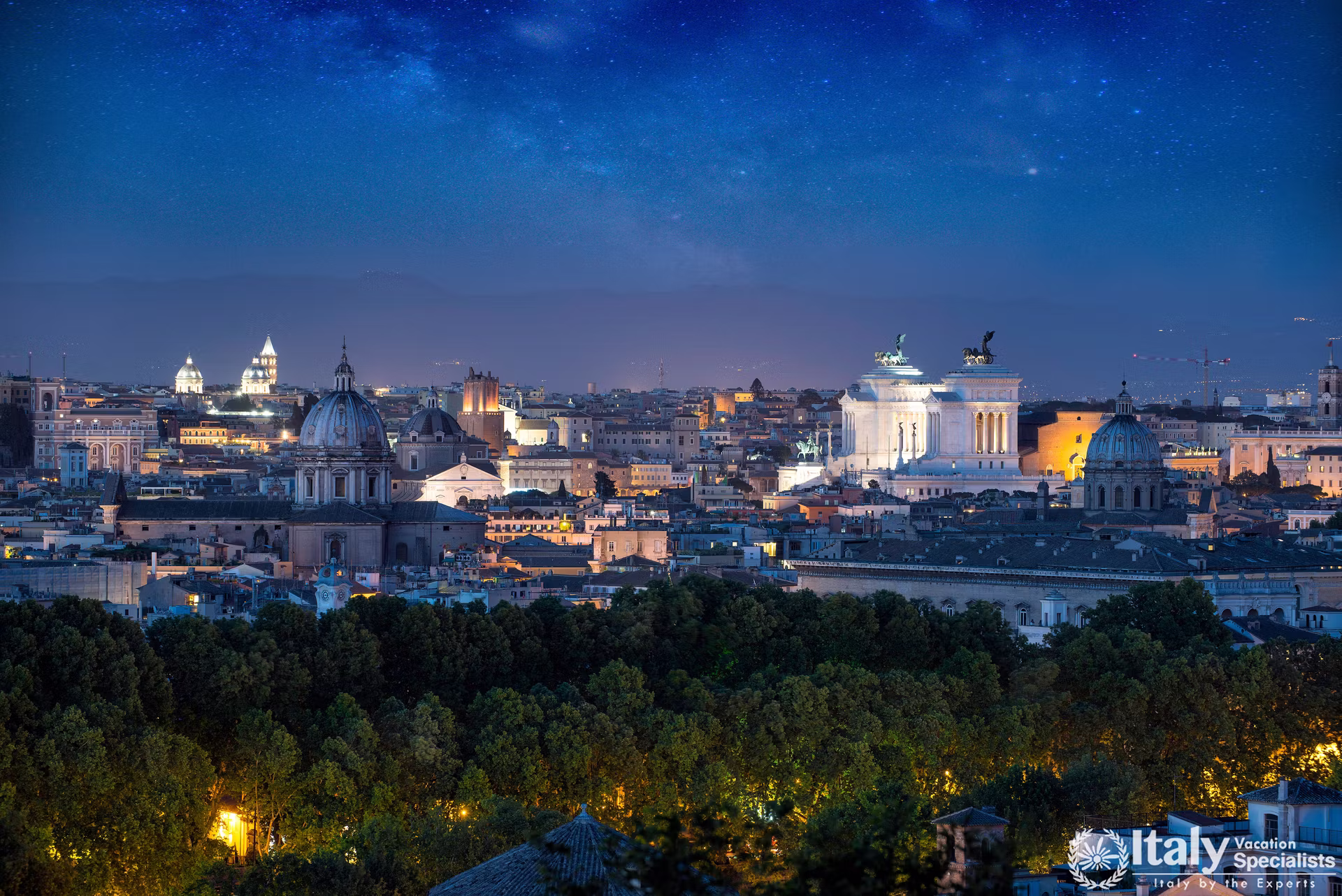 Rome Cityscape Illuminated at Night with Starry Sk 2026 09 24 08 18 12 Utc, PIazzale Roma, Venice
