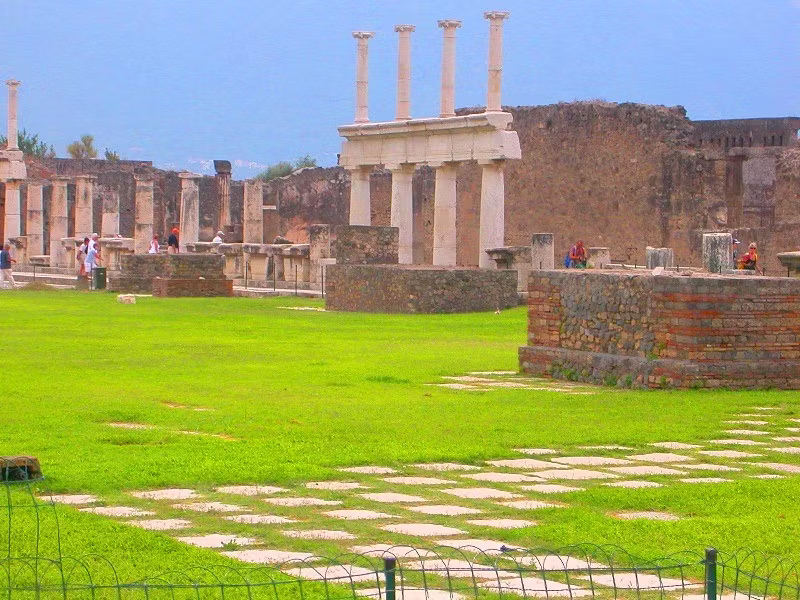 Ruins of Pompeii, Italy