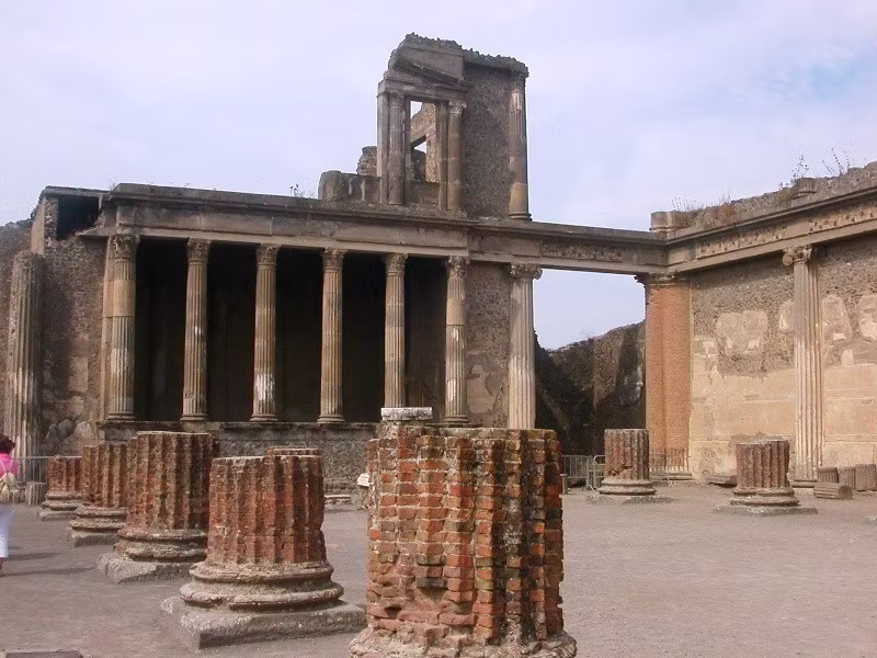 Ruins of Pompeii, Italy