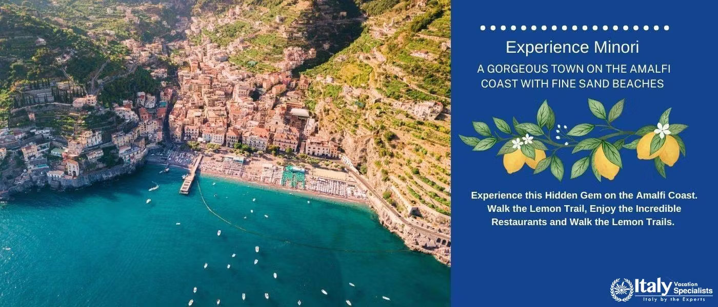 travel experience in Minori Italy with private tours and local guides