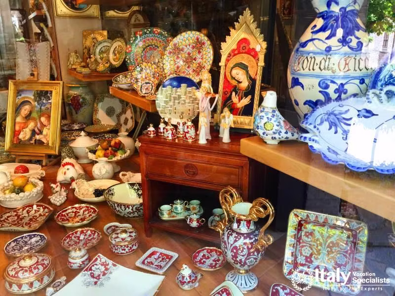 Beautiful Ceramic Works found in Spello