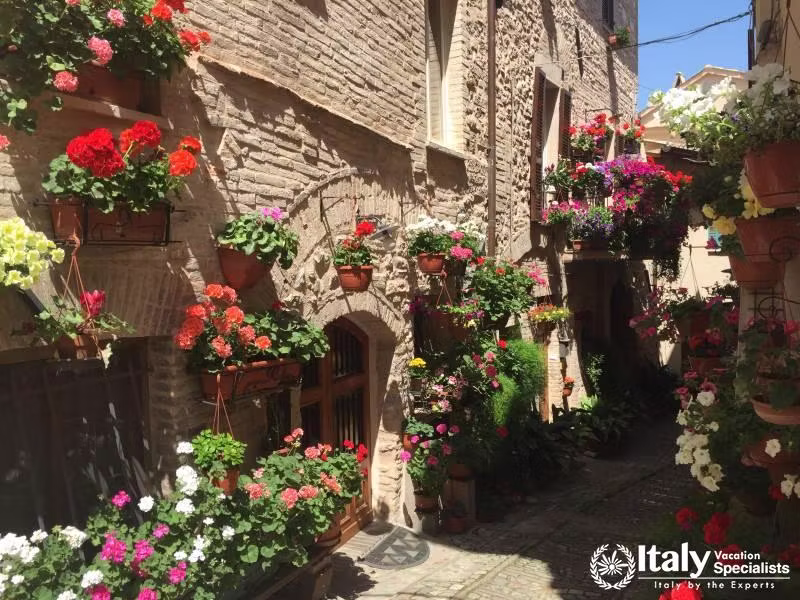Views overlooking Valley - Spello