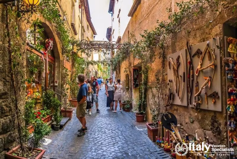The Beautiful Hill-Top Town of Orvieto, Umbria Region - Italy 