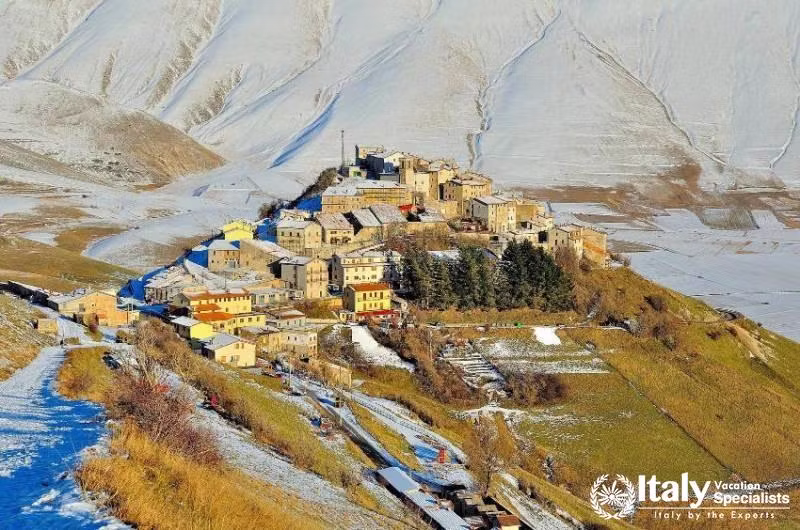 Town of Castelluccio di Norcia - Between Umbria & Le Marche Regions 