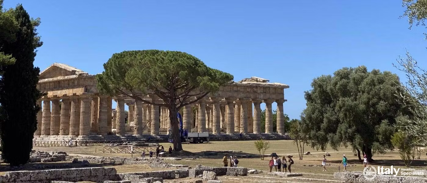 travel experience in Paestum Italy with private tours and local guides