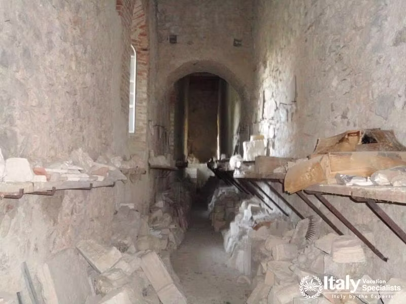 Inside Montecassino