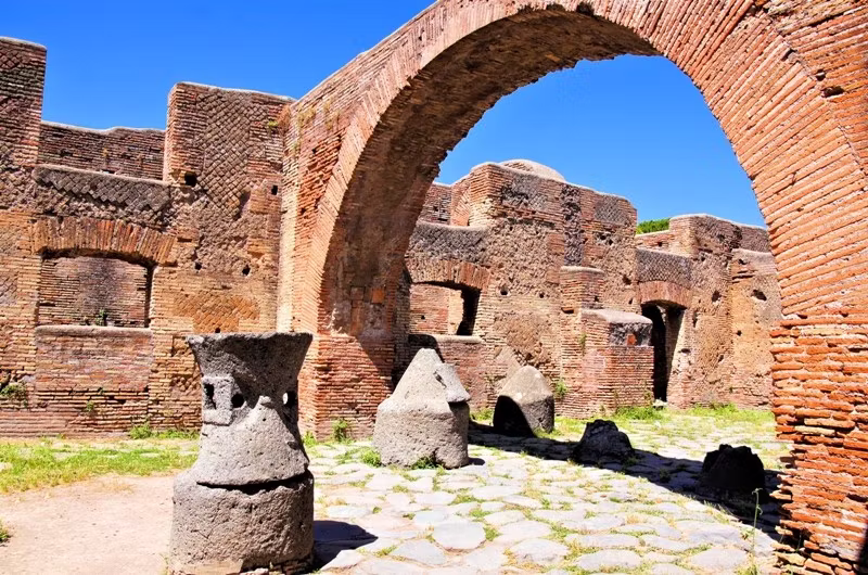 Ostia Antica - Ruins Just near Rome, Italy 