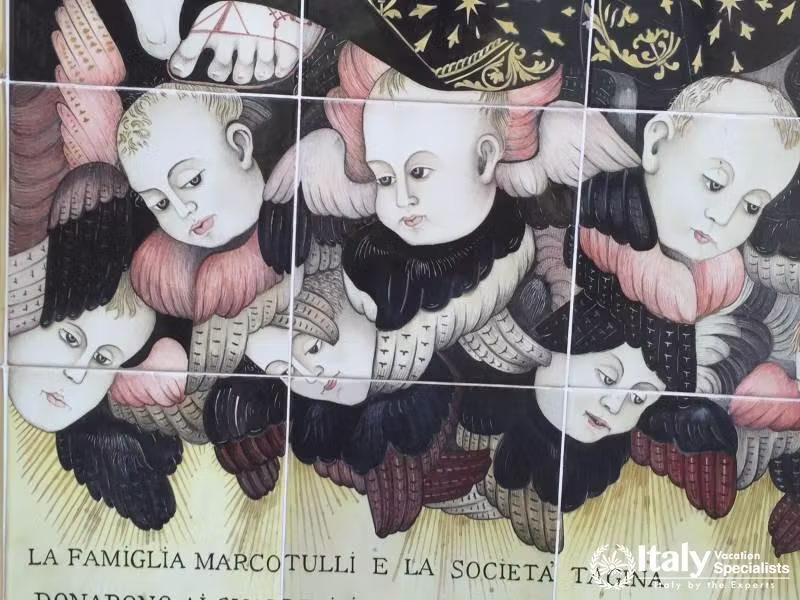 Inside Gualdo Tadino, Umbria Italy 