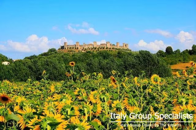 Montereggioni, Tuscany 