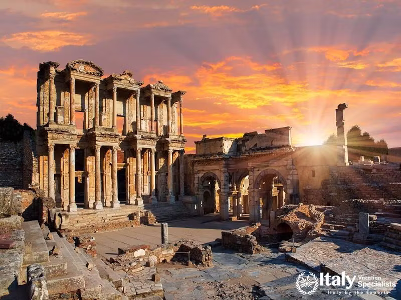 Celsus Library in Ephesus, Turkey
