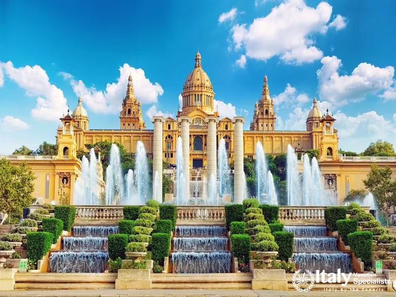 National Museum in Barcelona, Placa De Espanya, Spain