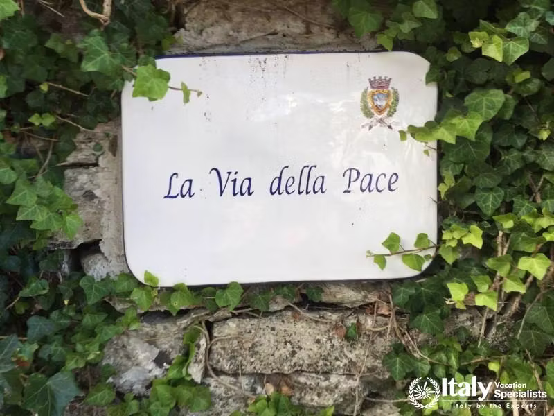 Street of Peace - Erice - Sicily 