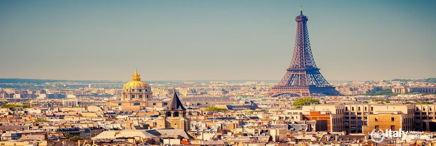 View on Eiffel Tower, Paris, France