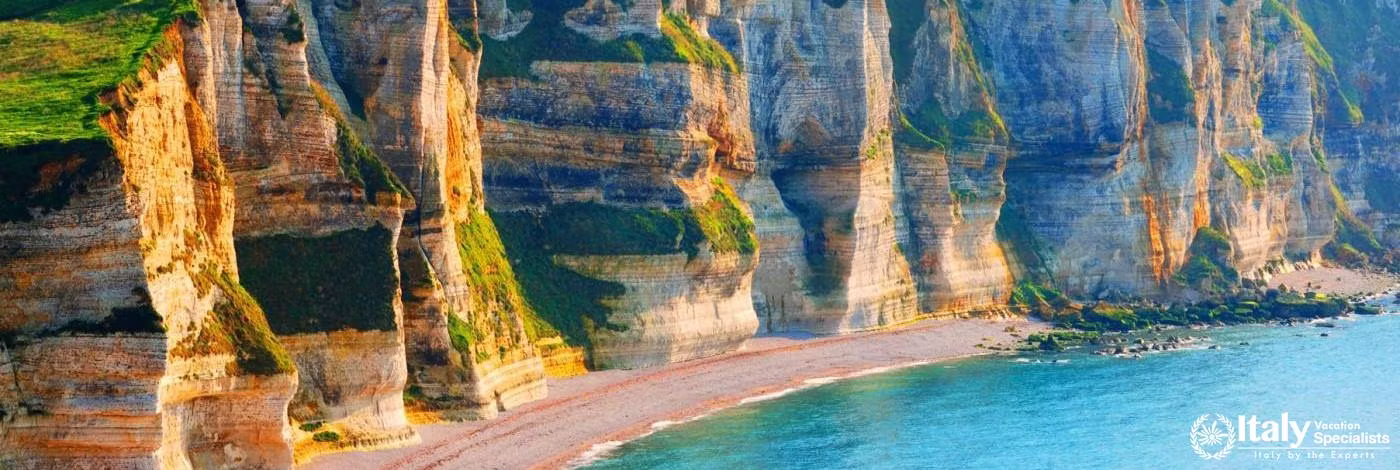 Cliffs of Normandy, France 
