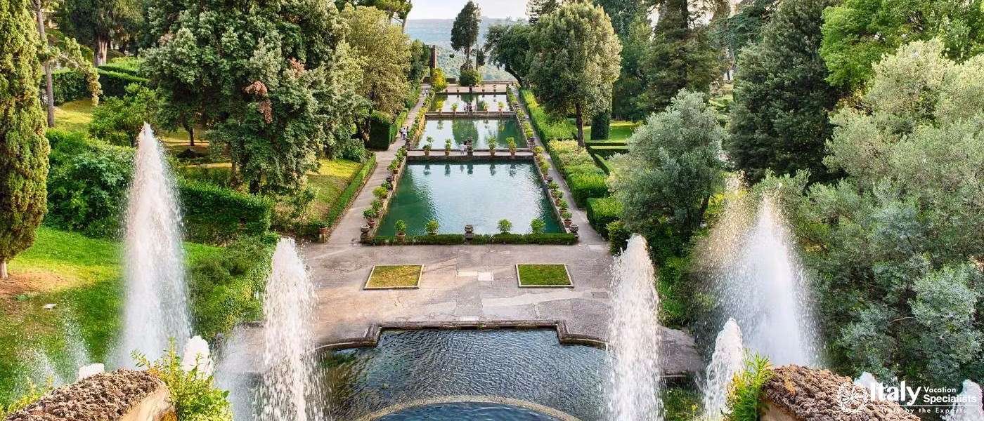 Magical Villa D'Este Gardens in Tivoli