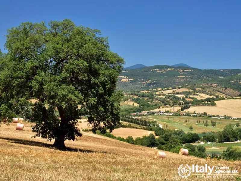 tuscany saturnia maremma italy landscape summer