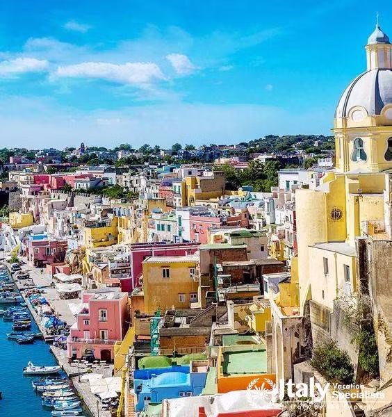 Beautiful Procida Island, Italy 