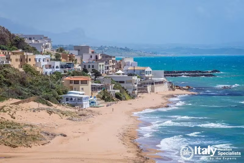 Coast of Marinella di Selinunte