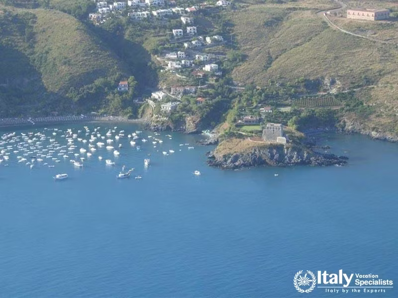 Lethal view of Cedri Riviera Calabria Italy