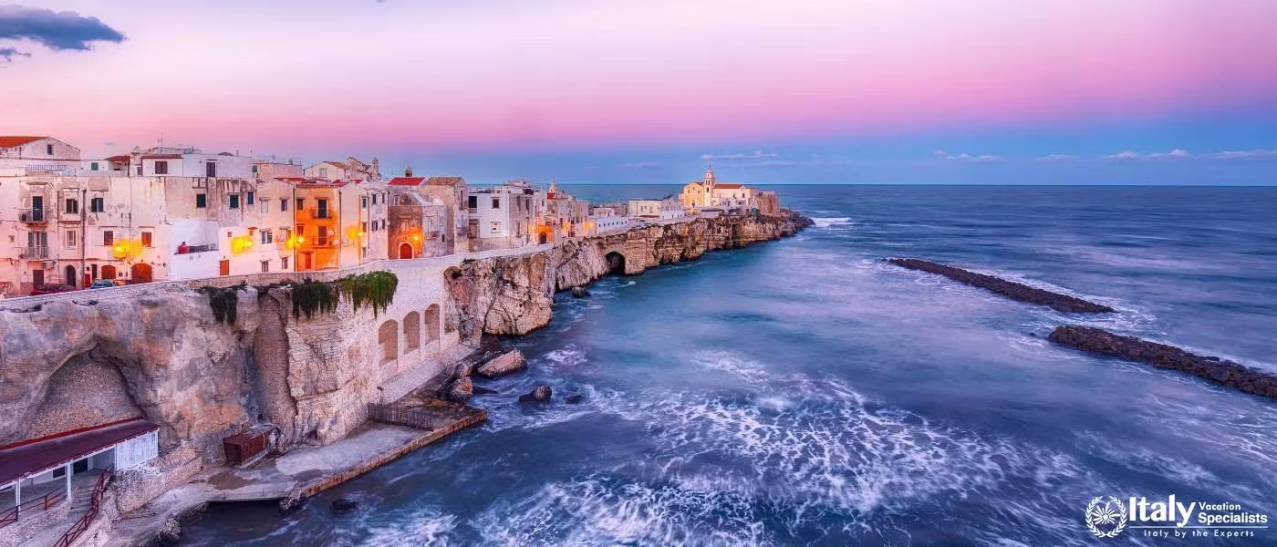 travel experience in Gargano Coast including Vieste Italy with private tours and local guides