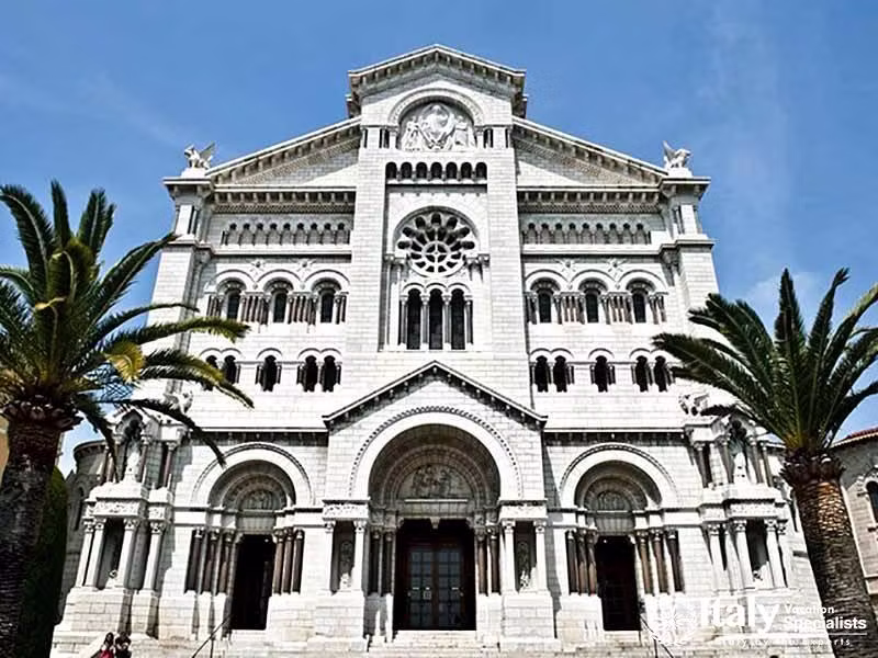 Saint Nicholas Cathedral in Monaco France