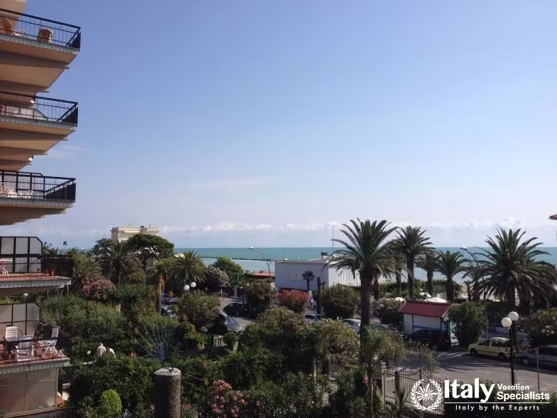 San Benedetto Del Tronto, Resort town in Italy on Adriatic Coast 
