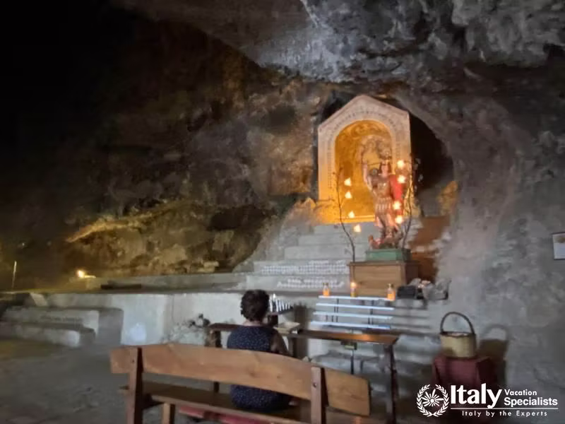 Visit The abbey of St. Michael on Lake Monticchio