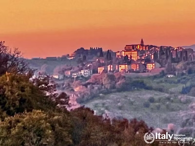 Golden Horizons: The Rolling Hills of Stimigliano