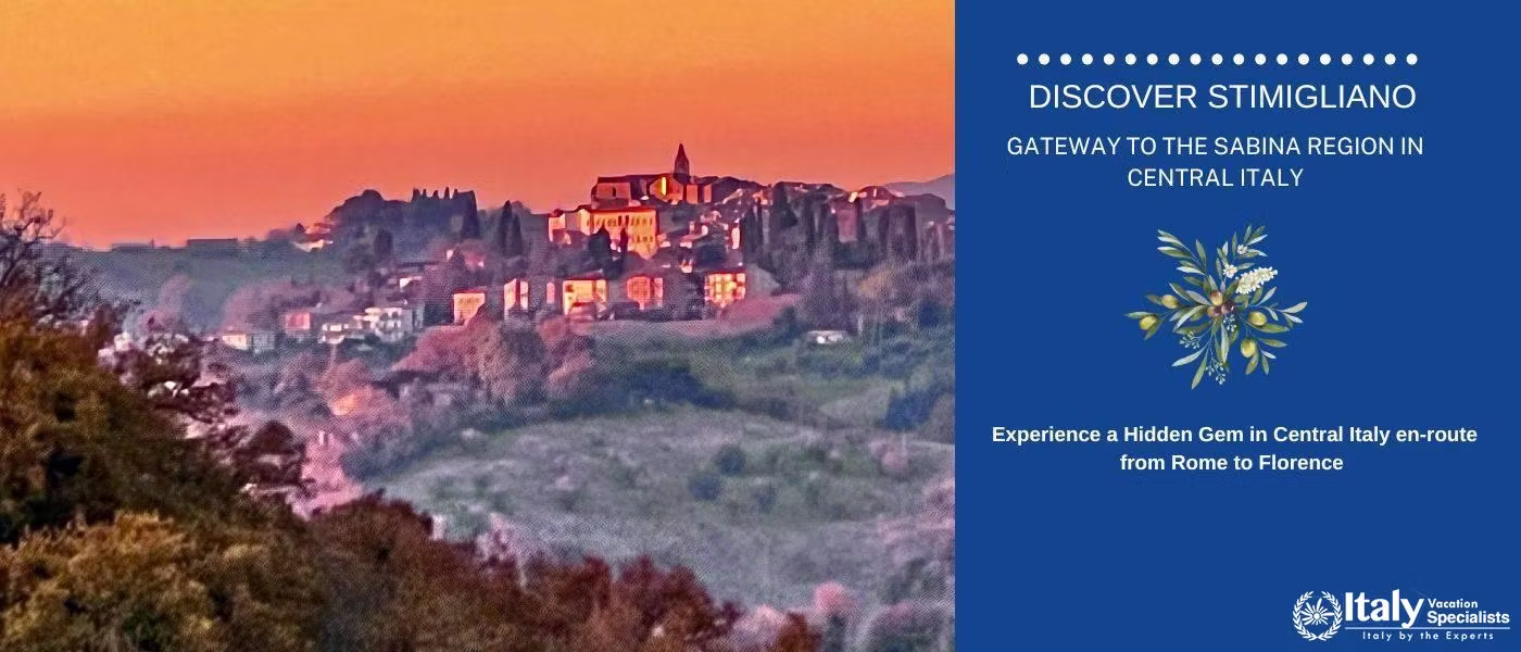 travel experience in Stimigliano Italy with private tours and local guides