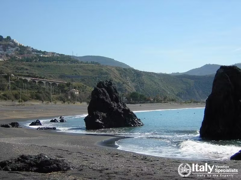 Beaches of Praia a Mare, Calabria 