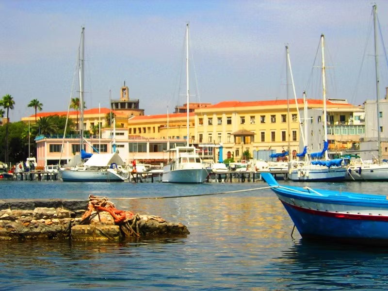 Harbour at Siracusa, Sicily 