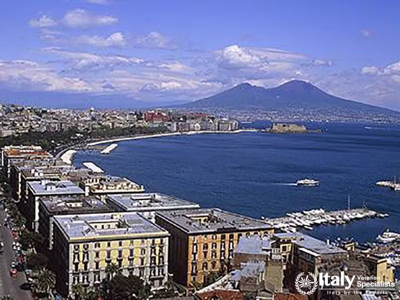 Amazing weather of Naples, Italy