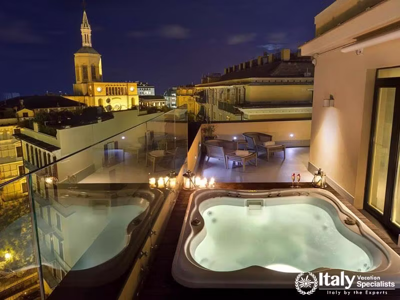 Luxury Hotel of Novotel Genova, Italy