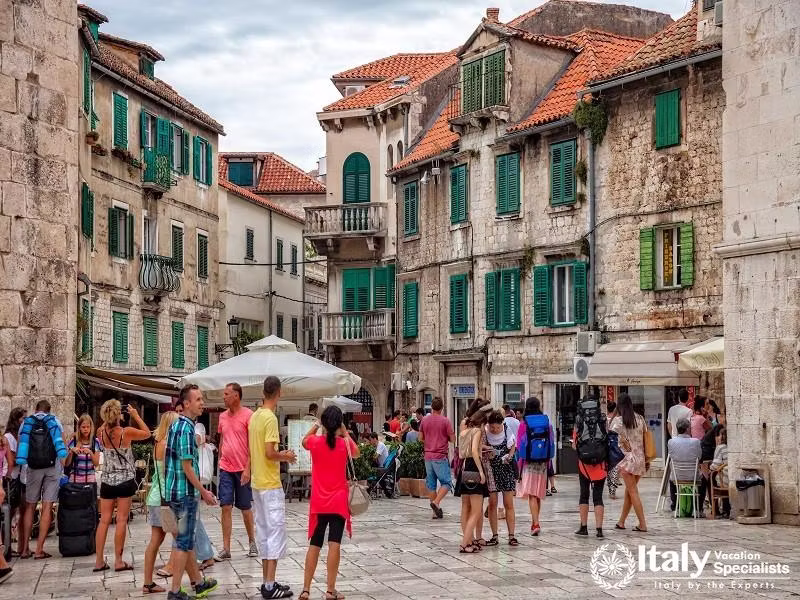 Old Town in Split, Croatia