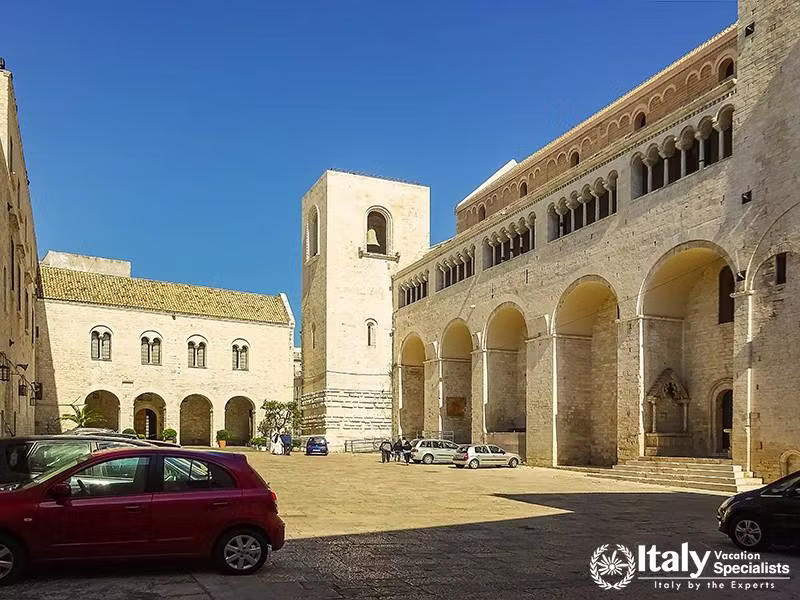 Pontifical Basilica di San Nicola (Basilica of Saint Nicholas) is church in Piazza S. Nicola of Bari