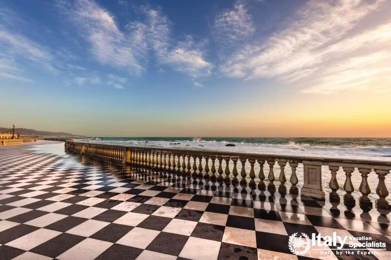 Boardwalk, Livorno, Italy