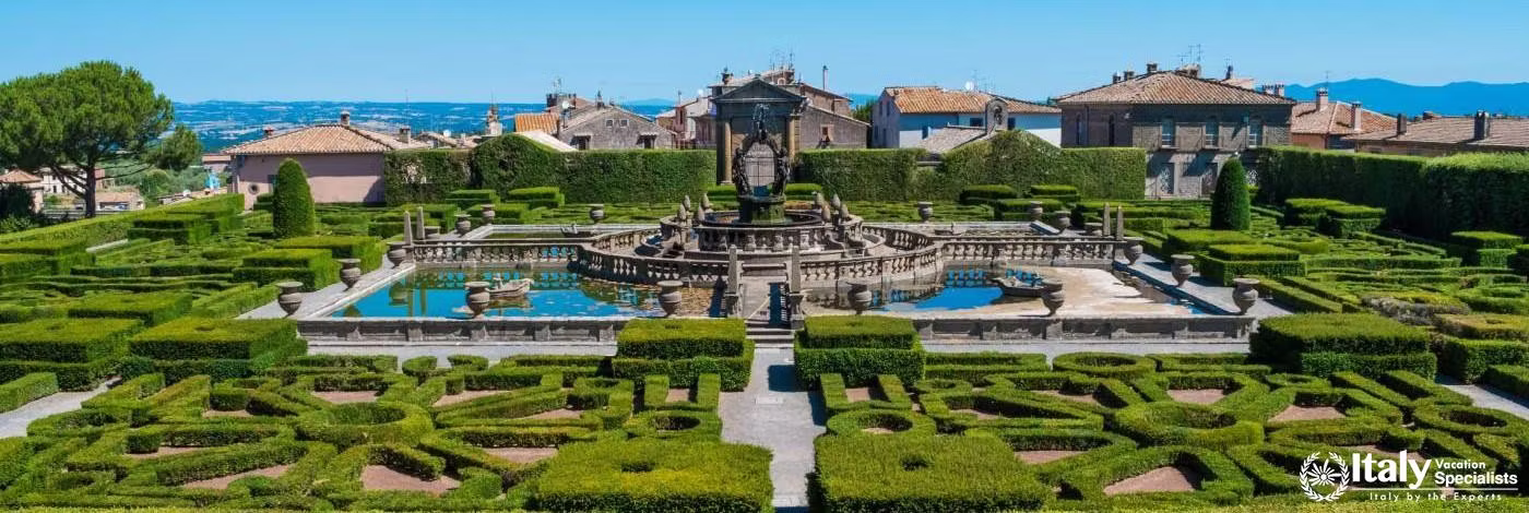 travel experience in Viterbo and Villa Lante Gardens Italy with private tours and local guides