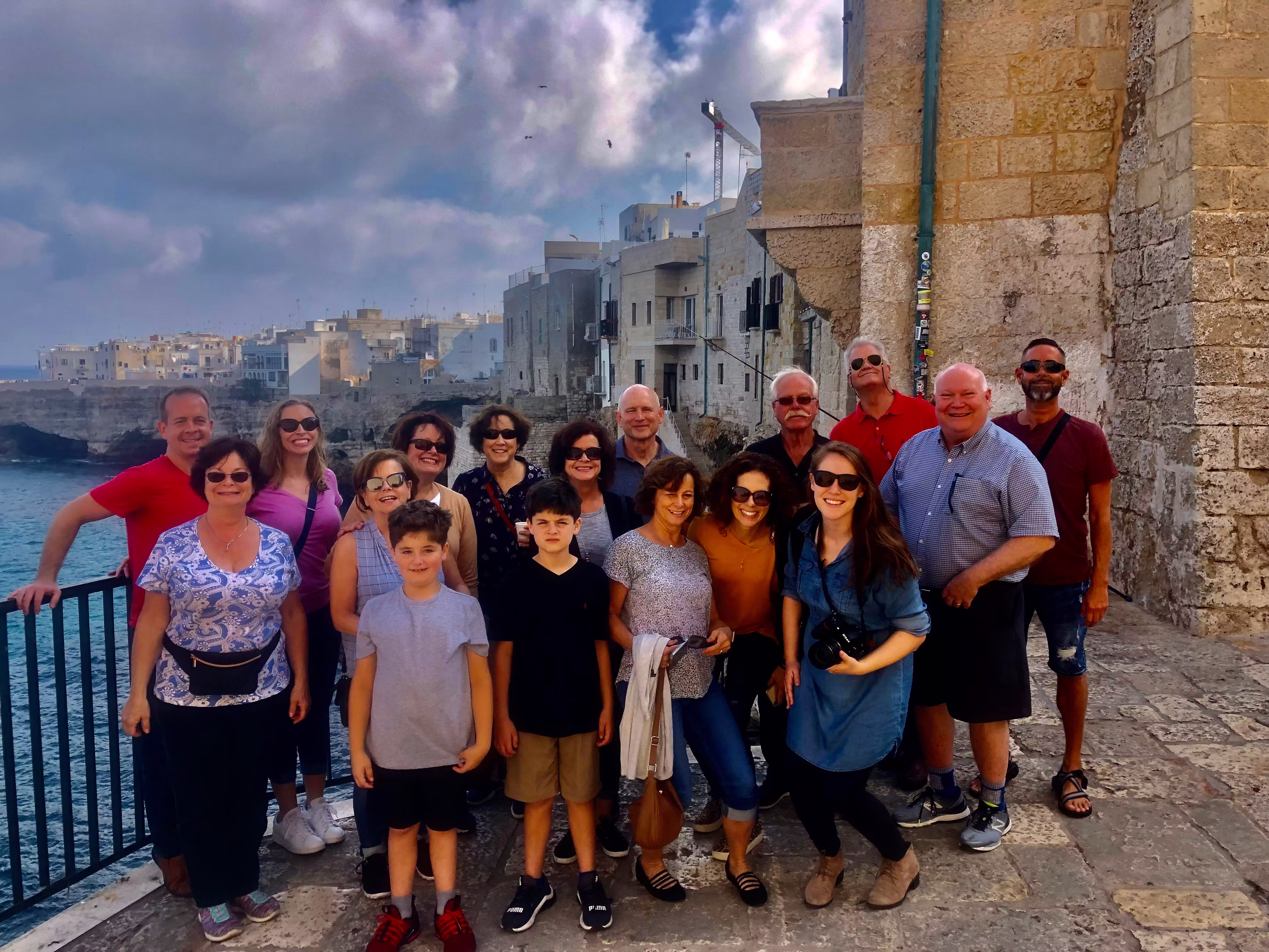 Family group gathering — Southern Italy