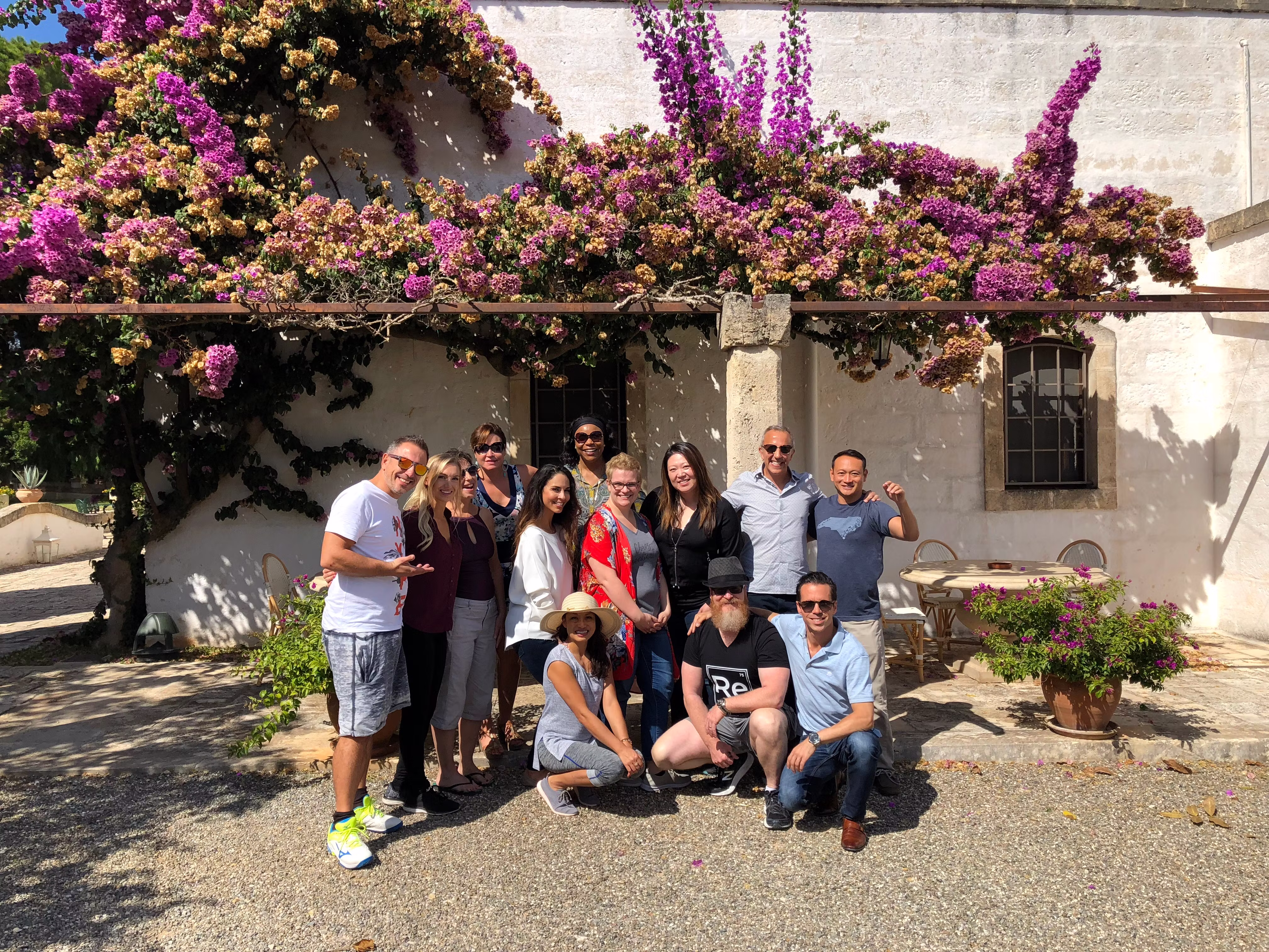 Group gathering — Puglia