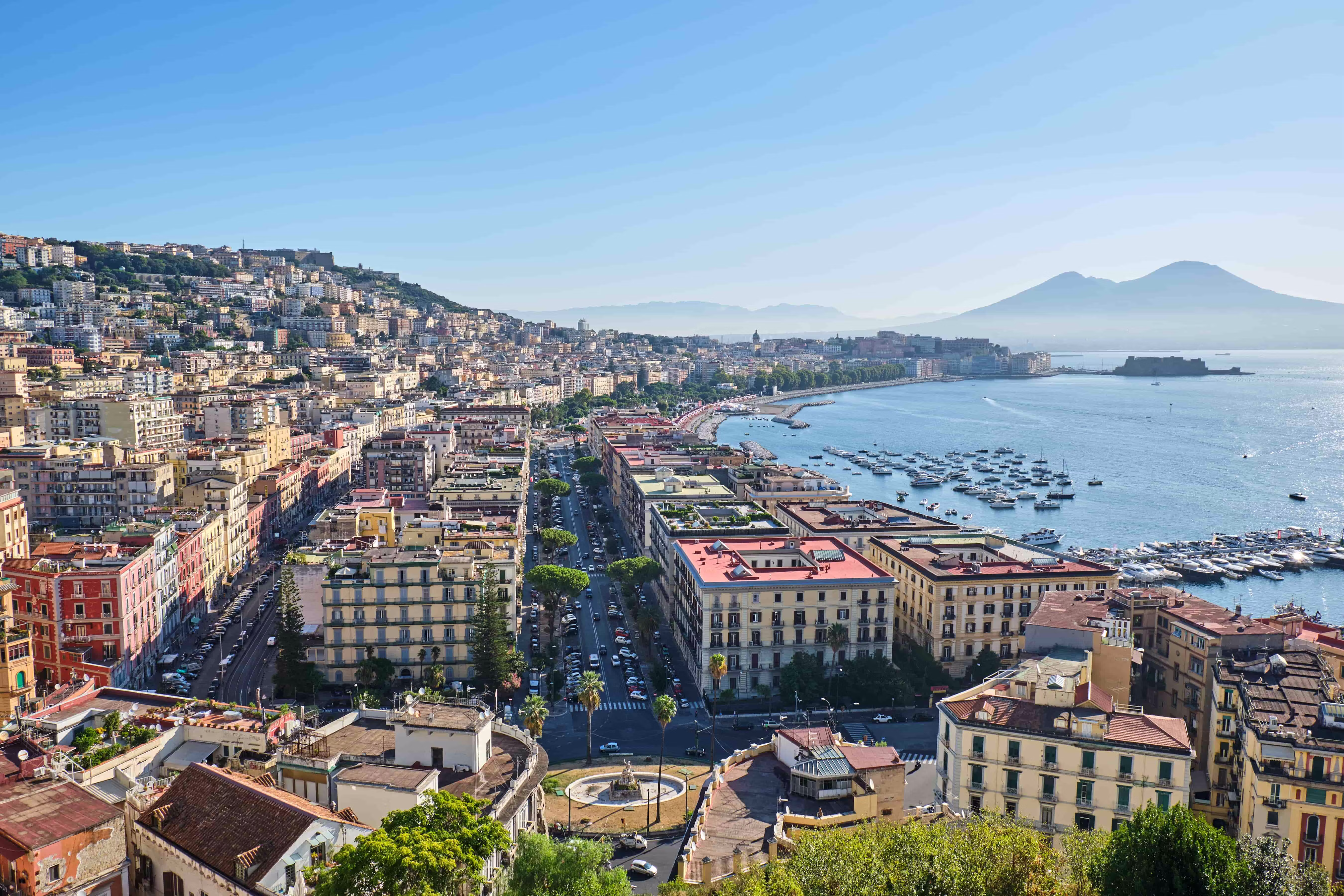 Arrival in Naples